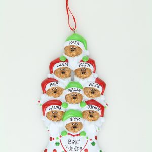 Bear Stockings - Family of 9 * * SOLD OUT * *