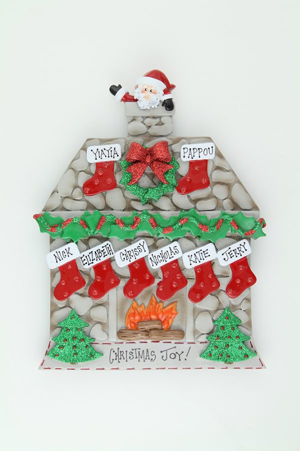Holiday Cabin Fireplace - Tabletop