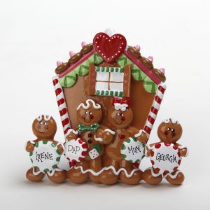 Gingerbread Tabletop - Family of 4