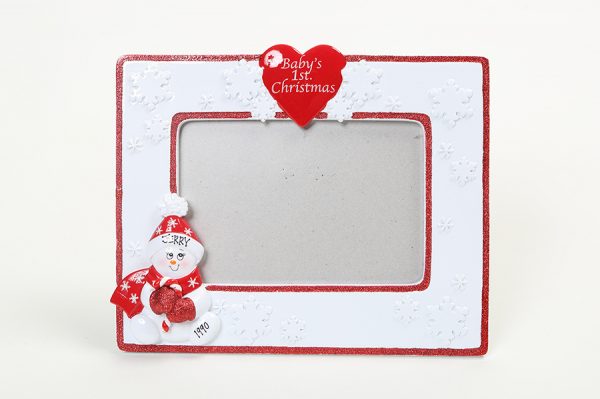 'Snowbaby' Picture Frame - Red * * Last one in stock * *