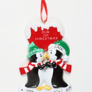 Penguin Kisses - Our 1st Christmas