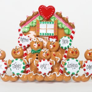 Gingerbread Tabletop - Family of 7