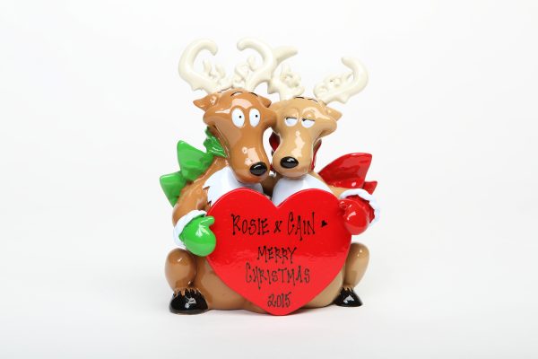 Reindeer Couple Tabletop