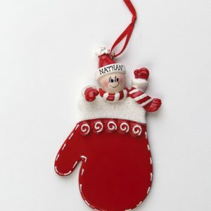 Red Mitten Single Elf