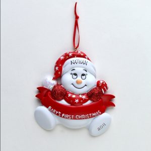 Snowbaby Red - Baby's 1st Christmas