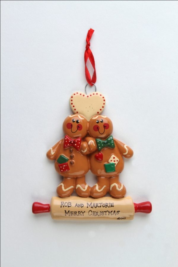 Gingerbread Rolling Pin Couple