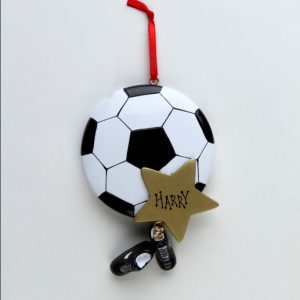 Soccerball with Gold Star