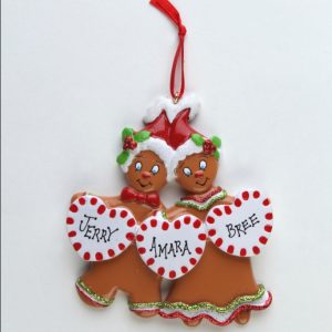 Sweet Gingerbread - 3 Hearts